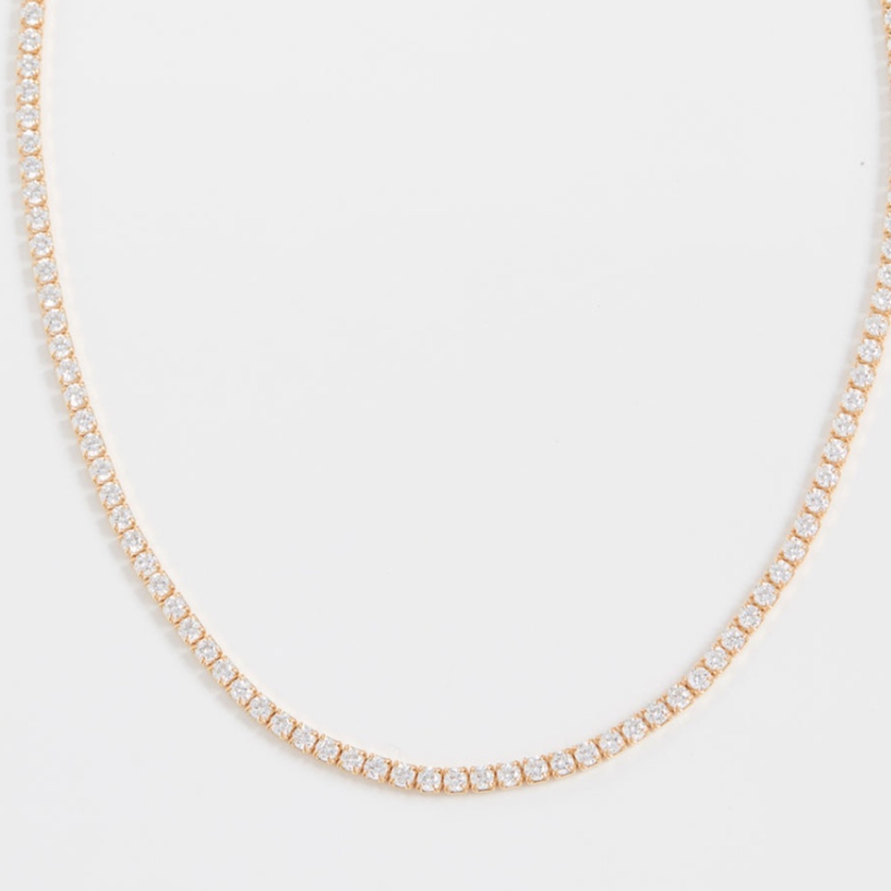 Shashi Tennis Diamond Necklace